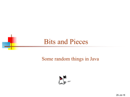 Random bits