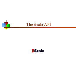 Scala API