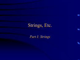 Strings Etc