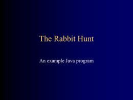 The Rabbit Hunt
