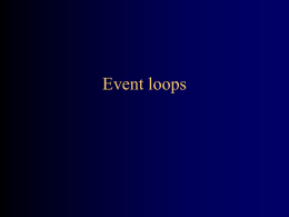 Event Loops