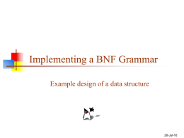Data Structure Design