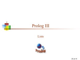 Prolog 3
