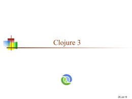 Clojure 3