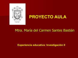 proyecto_aula_investigaciónII_Carmen.ppt