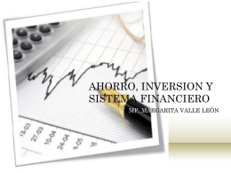 9. AHORRO, INVERSION Y SISTEMA FINANCIERo