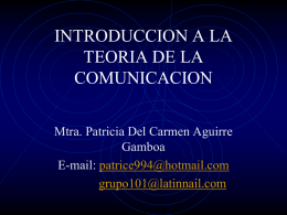 INT.TEORIA DE LA COMUNICACION.CAMPOS