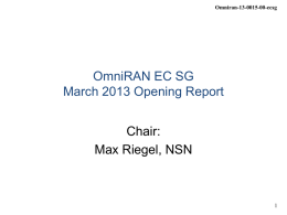 OmniRAN EC Study Group