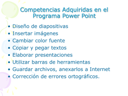 Competencias Adquiridas en el Programa Power Point.ppt