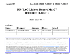 18-07-0014_rr-tag-liaison-report-mar07.ppt