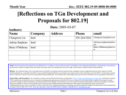 19-05-0008-00-0000-reflections-on-TGn-developments-and-proposals-for-802.19.ppt