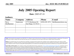 19-05-0021-00-0000-July-2005-Opening-Report.ppt