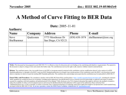 19-05-0043-00-0000-of-Curve-Fitting-to-BER-Data.ppt