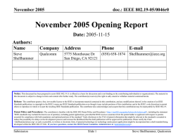 19-05-0046-00-0000-November-2005-Opening-Report.ppt