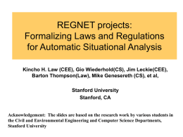 Regnet overview (ppt). More complete slides are available