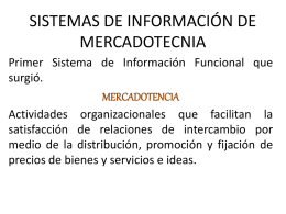 Sistemas de información organizacionales