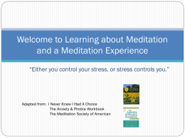 Learn Meditation