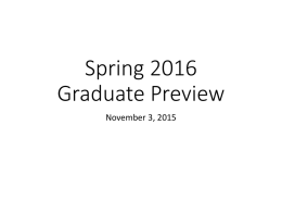 CS Spring 2016 Course Preview