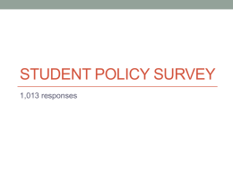 Student Policy Survey Results (pptx)