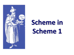 scheme in scheme