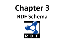 RDF Schema