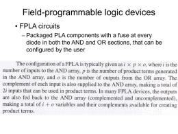 Programmable logic devices part 2