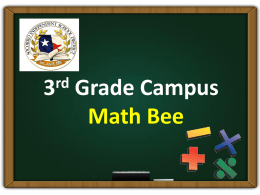 Practice Power Point #1