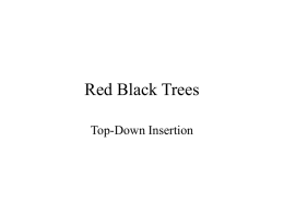 Red-Black Tree (3) -- PPT