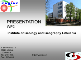 Geothermal Web site presentation