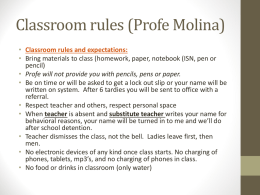 classroom rules for web page.ppt