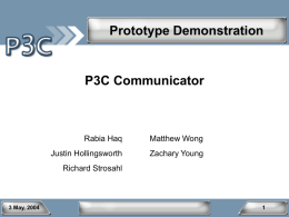 p3c final presentation