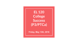 EL 120-College success (P3) - 5.13.2016.pptx