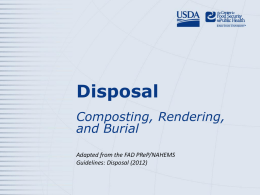 Disposal 3