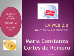 LA WEB 2.0 EN ESCENARIOS EDUCATIVOS.ppt