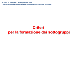 Criteri _composizione sottogruppi_Amici.ppt