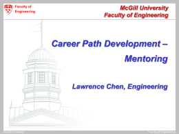 Lawrence Chen: Departmental mentoring [Engineering]
