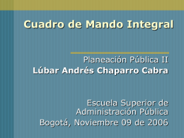 Cuadro Integral de Mando.ppt