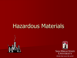 Hazardous Materials [PPT]