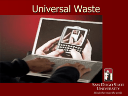 Universal Waste [PPT]