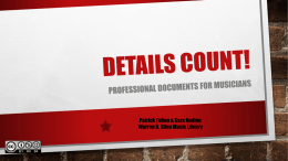 Professional Documents Powerpoint Presentation
