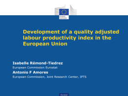 Development of a Quality-Adjusted Labor Productivity Index in the European Union