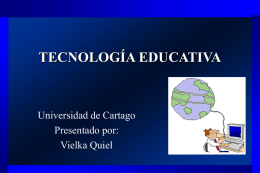 Presentación sobre Tecnología Educativa.ppt