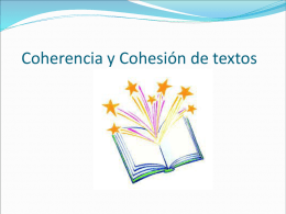 Coherencia y CohesiÃ³n de textos