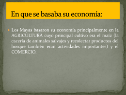 EconomÃ­a maya
