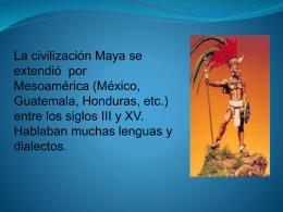 Sociedad Maya