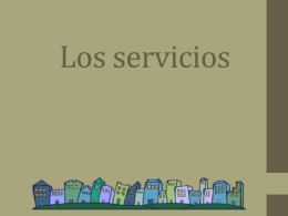 Los servicios.ppt
