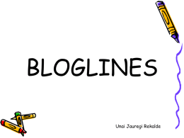 Sig Bloglines y Google calendar.ppt