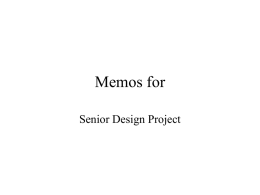 L17-Project-Memos Lecture.ppt