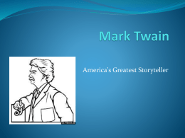 Mark Twain PWPT