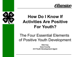 How Do I Know? Essential Elements PowerPoint